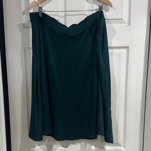Elegant Dark Green Women's Skirt